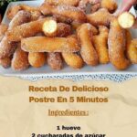 Receta De Delicioso Postre En 5 Minutos