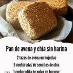 Receta de Pan de avena y chía sin harina