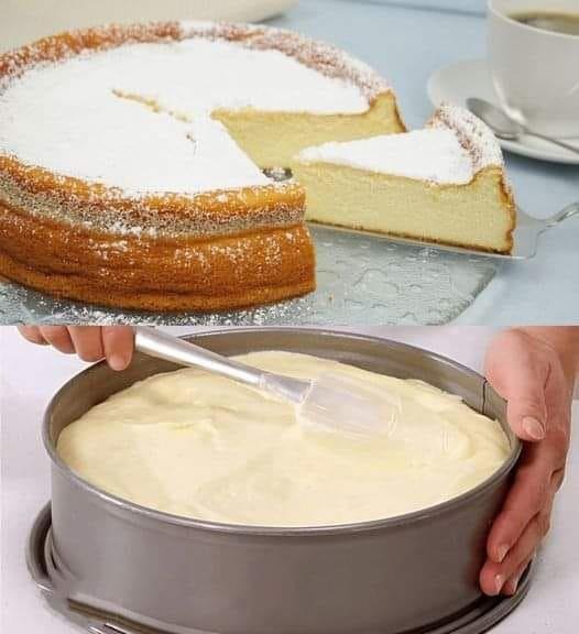 Tarta de ricota, lista para el horno en 5 minutos