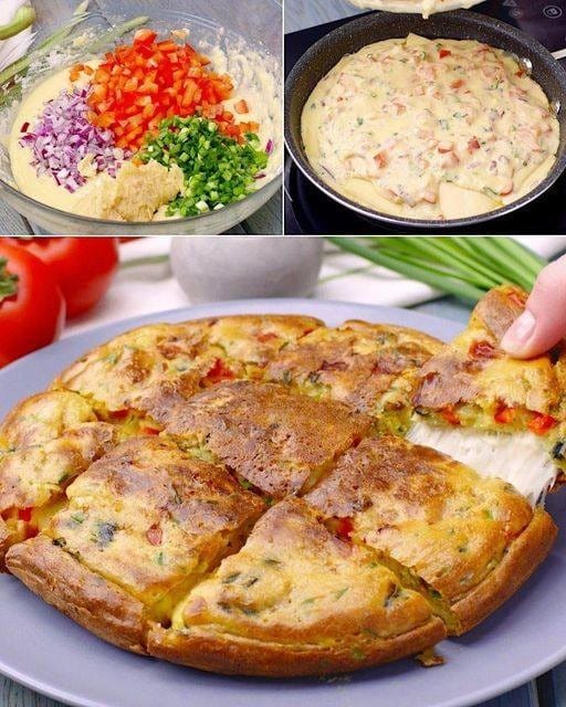 Pastel de verduras: fácil de hacer y perfecto para una cena deliciosa