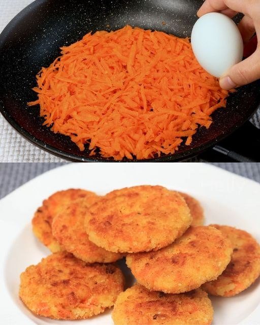 Croquetas de Zanahoria y Huevo