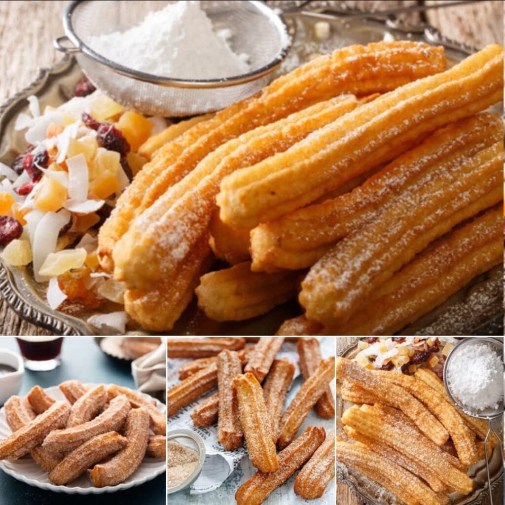 Churros con Azúcar y Canela