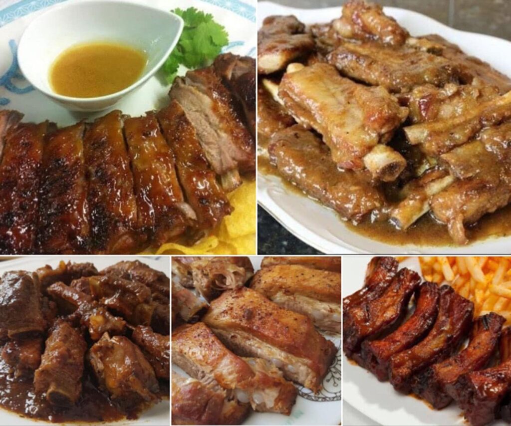 5 Recetas Deliciosas de Costillas de cerdo