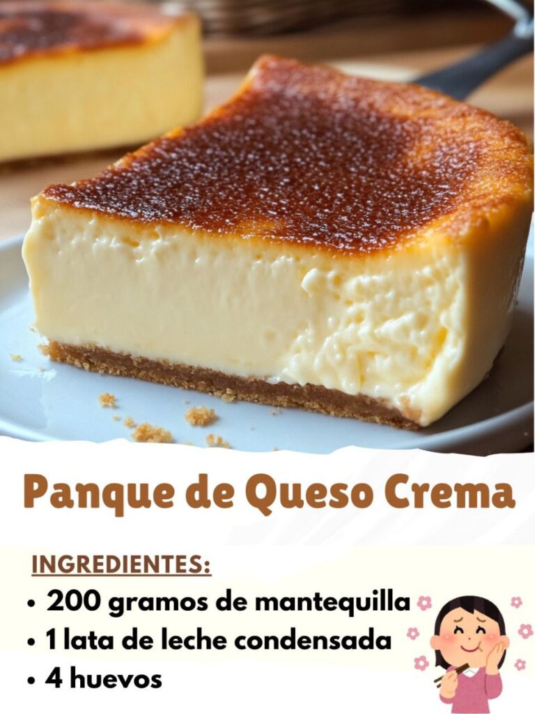 Panque de Queso Crema