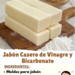 Jabón Casero de Vinagre y Bicarbonato