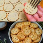 Galletas de queso con semillas de amapola