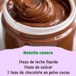 ¡Haz Nutella casera deliciosa en minutos! No creerás lo fácil que es