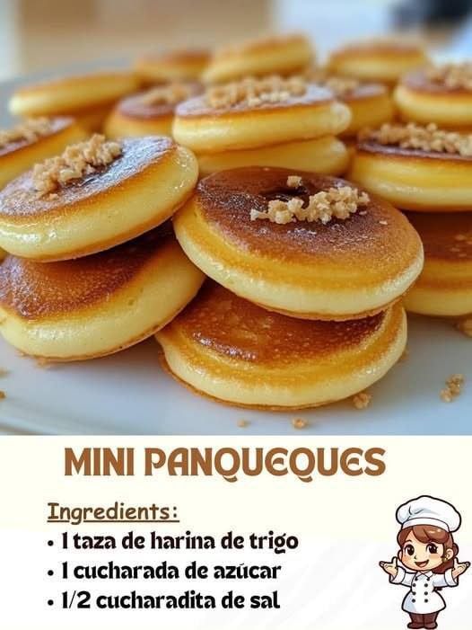 Mini Panqueques: Receta Fácil y Deliciosa para Toda la Familia