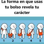 La forma en que usas tu bolso da pistas sobre tu personaje.