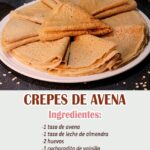 Crepes Saludables de Avena: ¡Deliciosos y Fáciles de Preparar! 🥞✨