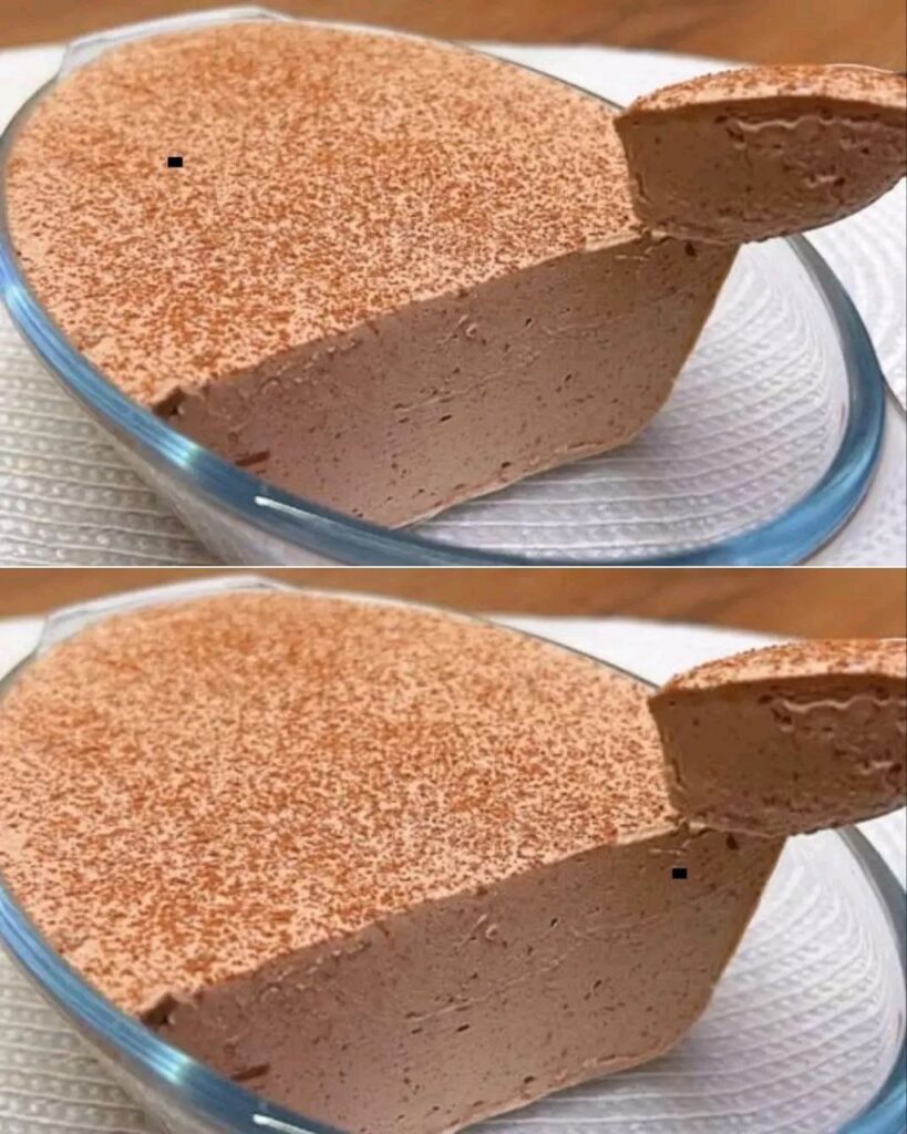 postre rápido de leche y cacao, sin horno