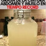 Receta del Agua Japonesa para Quemar Grasa