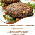 Cómo Preparar Hamburguesas de Espinacas y Lentejas: Receta Saludable y Fácil