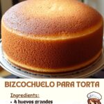 Bizcochuelo para Torta