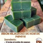 Jabón Milagroso de hoja de papaya