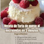 Receta de Tarta de queso al microondas en 3 minutos