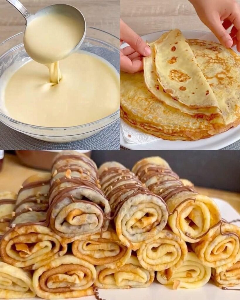 ROLLITOS DE CREPAS