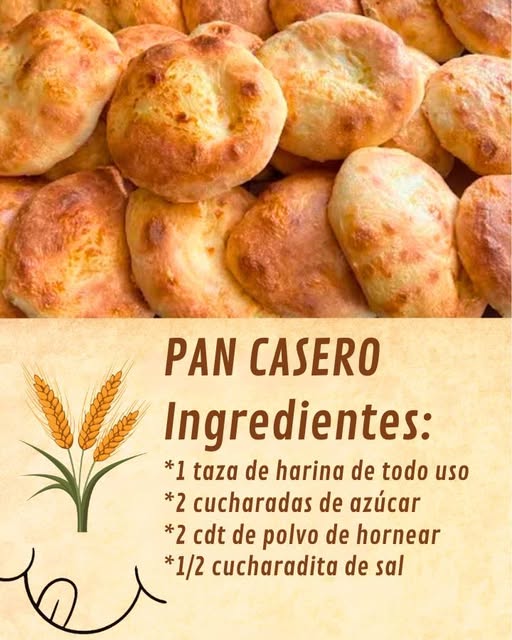 Pan Horneado en pocos Minutos, Deliciosa, Maravillosa y Económica Receta