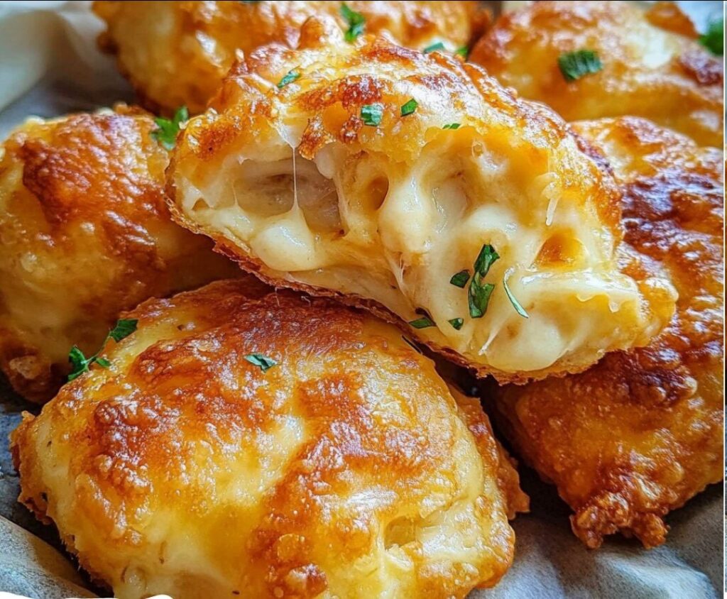 Buñuelos de Pollo y Queso