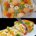 Delicioso y Saludable Flan de Frutas sin Gelatina