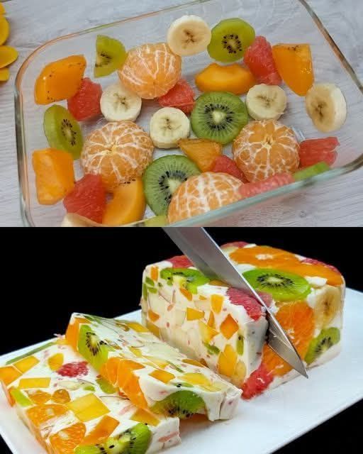 Delicioso y Saludable Flan de Frutas sin Gelatina