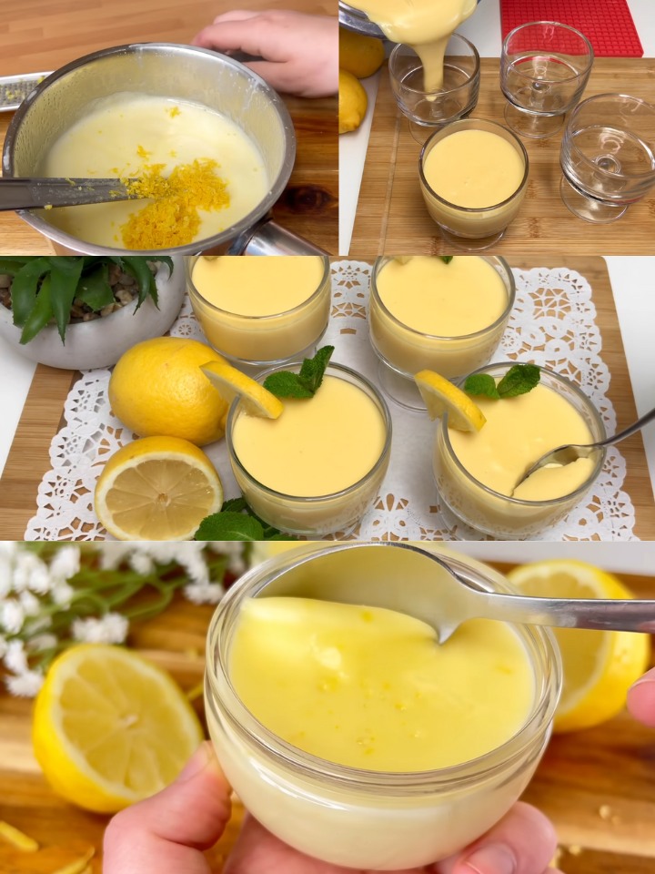 Crema Rápida De Limón