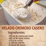 HELADO DE CREMA CON CHOCOLATE