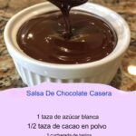 Salsa De Chocolate Casera