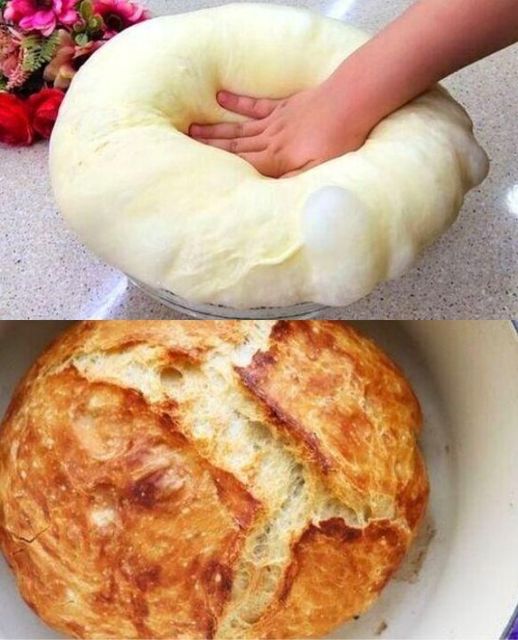 Receta de pan de espelta y trigo sin levadura